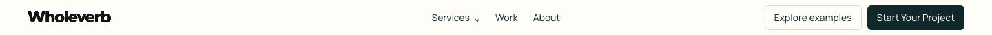 Baseline navigation — screenshot of the existing page