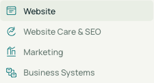Service icons — the small details you pointed to — screenshot of the existing page